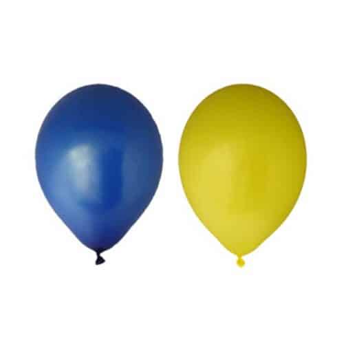 Ballonger gul bla