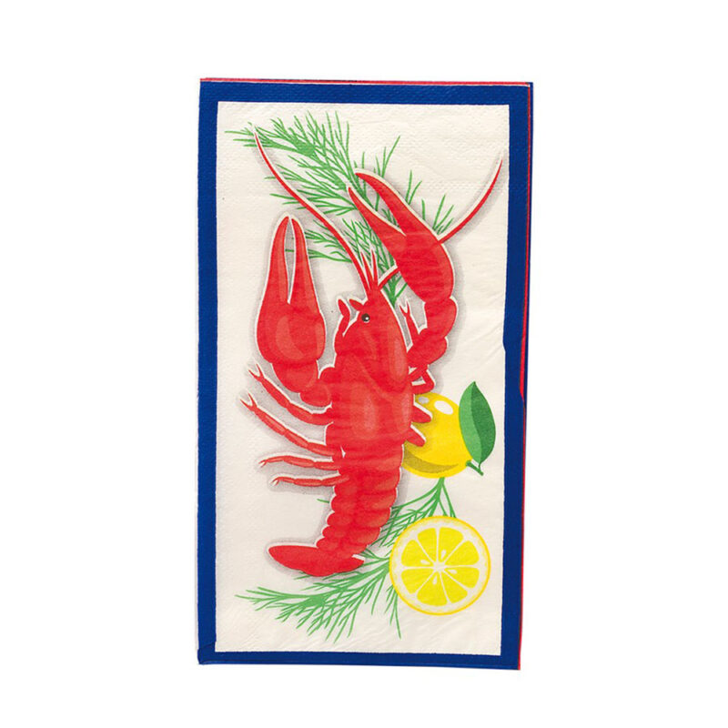 Napkins with crayfish 20 pcs