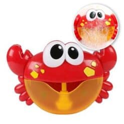 Musikalisk krabba med bubblor för bad crabbly