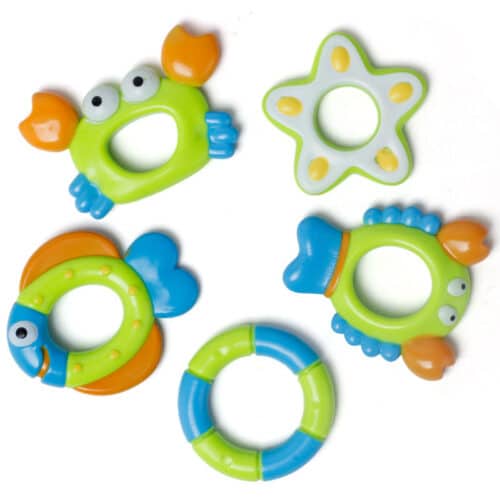 Bathing toys pool - dot the rings in the octopus 4