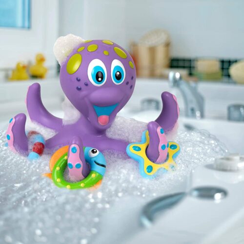 Bathing toys pool - dot the rings in the octopus 6