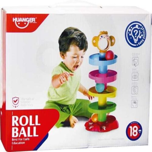 interaktiv leksak for smabarn roll ball 1