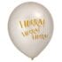 Latex balloons Hooray! Mother of pearl 6pack
