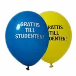 Studenterballoner Tillykke til studenten 8pack