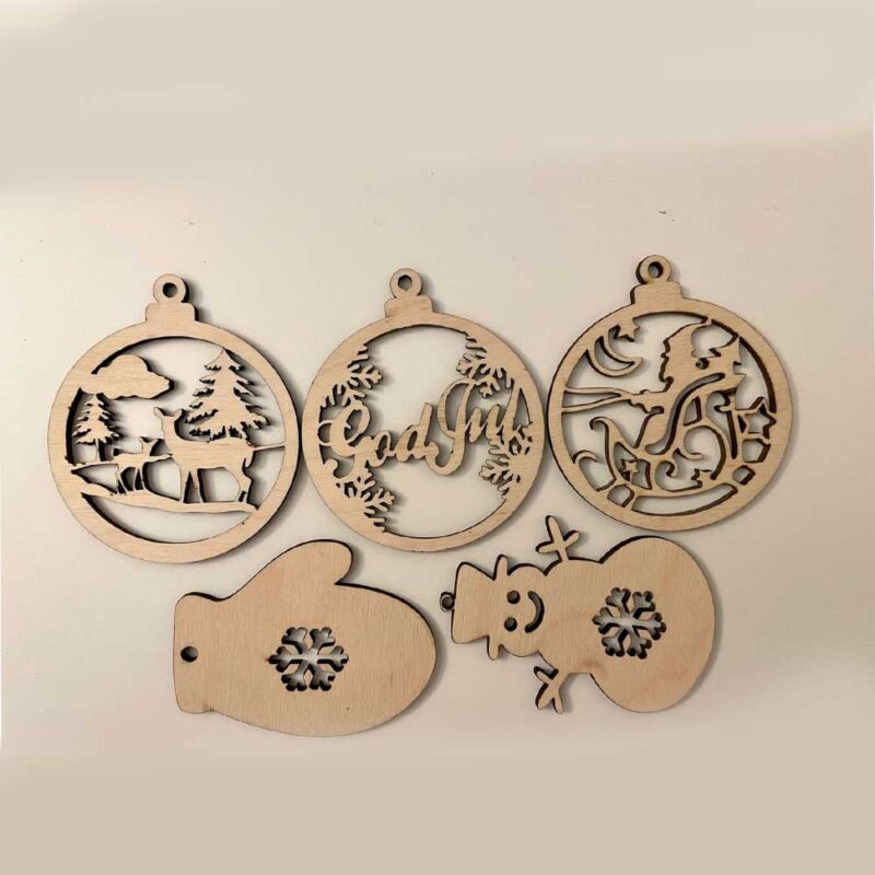 Christmas tree decoration Merry Christmas 5pcs