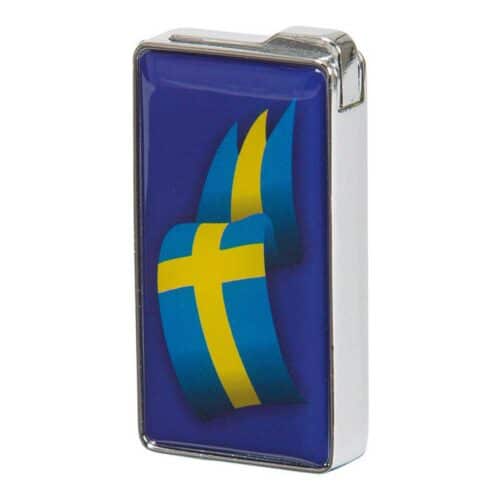 Lighter with motif - Swedish flag
