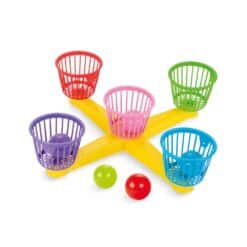 Ball games - dot the balls in the baskets