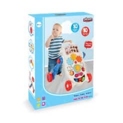Gift trolley learning to walk and activity toys box
