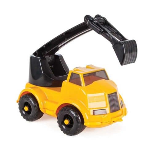 Toy car children excavator