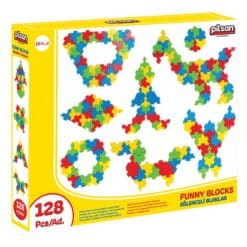 Puzzle children - geometric shapes 128 pieces