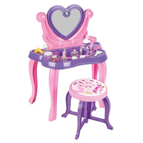 Børnesminkebord pink