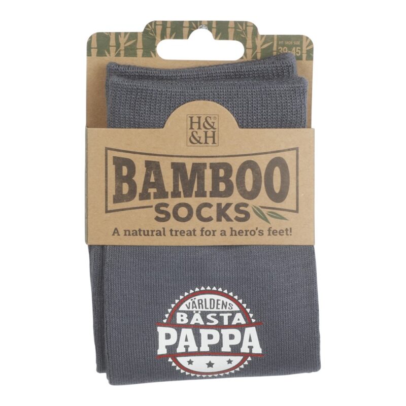 Bamboo sock World's best dad