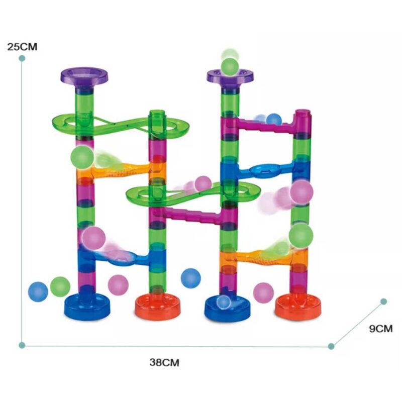 Ball track children 62pcs size