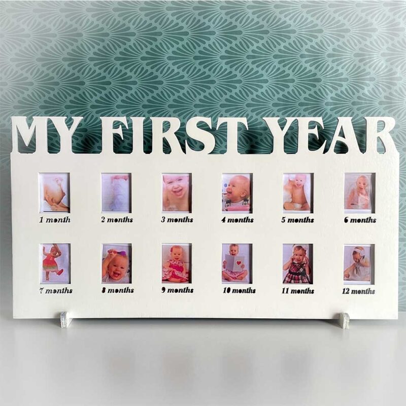 Manad picture frame in white color