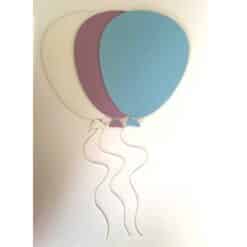 Ballon vugge dekoration mix