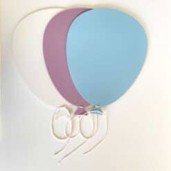 Balloon cradle decoration