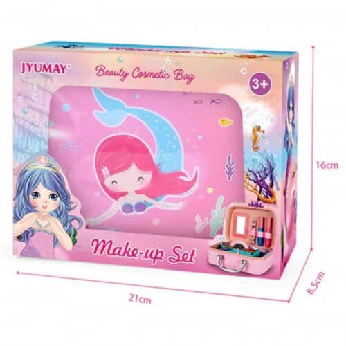 Children's makeup set with mermaid box
