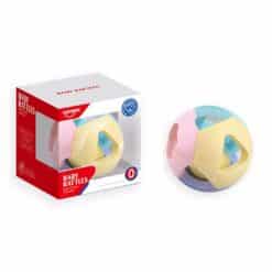 Ball with rattle - baby toy 3m+ pastel color