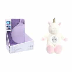 Cuddly toy - night light and soothing music for kids Unicorn
