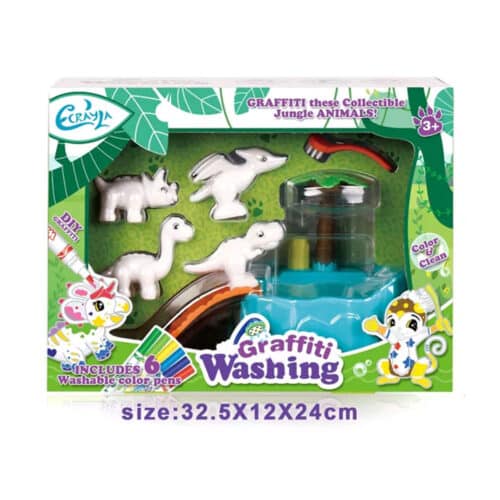 Craft kit coloring toy dinosaur size