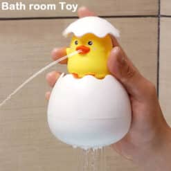 Water toy bath duck big and toy egg 4