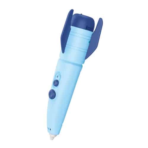 3Doodler pencil drawing in 3D rocket blue 1