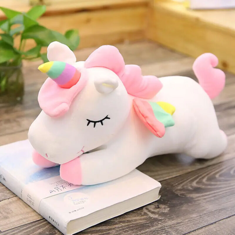 Stuffed animal Flying unicorn white