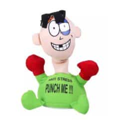 Punch me doll electric anti-stress doll green