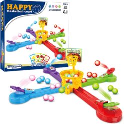 Happy Basketball court family game