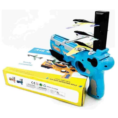Airplane shooter packaging blue