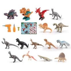 3D-byggesæt Dinosaurer detaljer