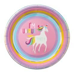 Plates Unicorn 23 cm