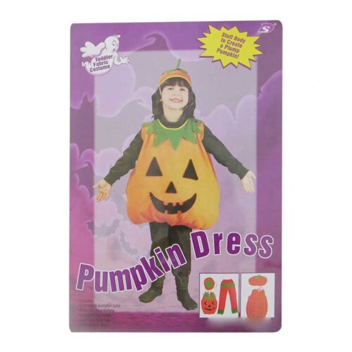 Halloweendräkt Pumpa Barn förpackning