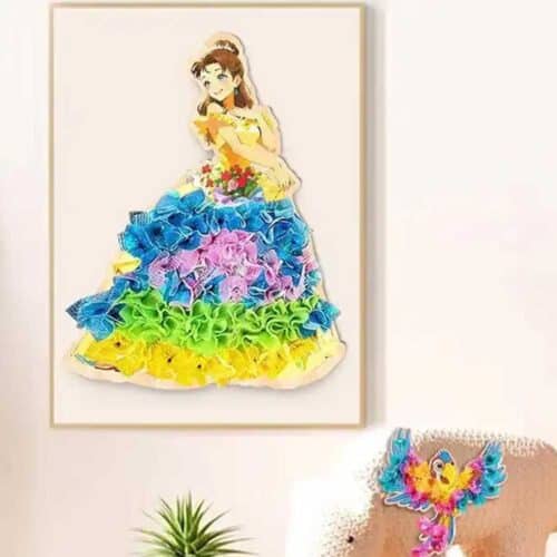 Create with Fabric Princesses Princess size details