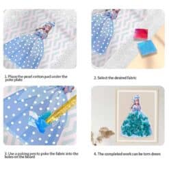 Create with Fabric Princesses Instruktioner i prinsessestørrelse