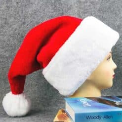 Plush Santa hat Deluxe