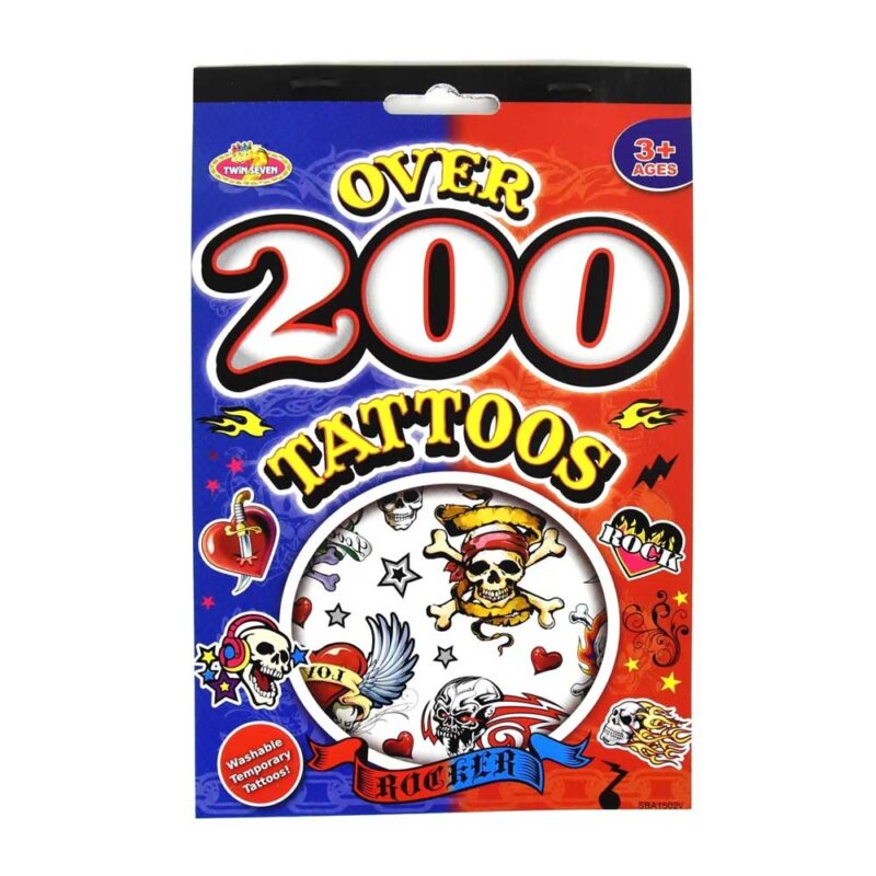 Tattoos Rock 200 stuks