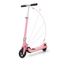 Elsparkcykel S2 Kids pink detaljer 4