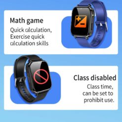 Slim GPS-horloge voor kinderen met simkaartschoolmodus