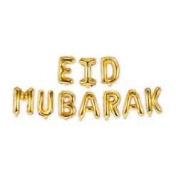 Ballonguirlande Eid Mubarak Guld