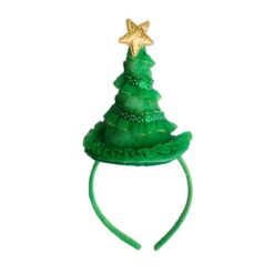 LED Diadem mit Weihnachtsbaum