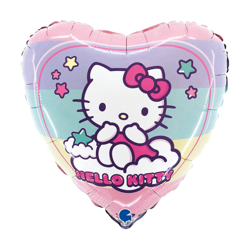 Folieballong Hello Kitty Rainbow 46 cm
