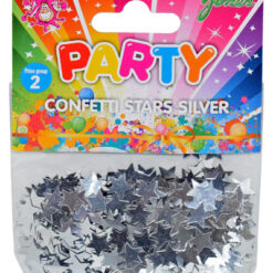 Konfettistjärnor Silver