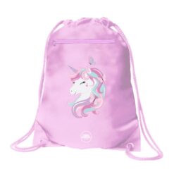 GYMBAG 34X45CM UNICORN ROSA TINKA COOL SCHOOL