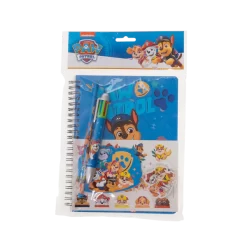 Paw Patrol Skrivset A5 med 60 sidor flerfärgad penna
