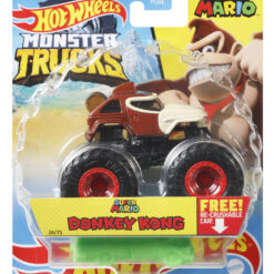 Hot Wheels Monster Truck 1:64 – coola monstertrucks med gigantiska hjul och robust design. Perfekt för fartfylld lek och samlare. Från 3 år!