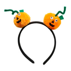 Diadeem met pluizige pompoenen