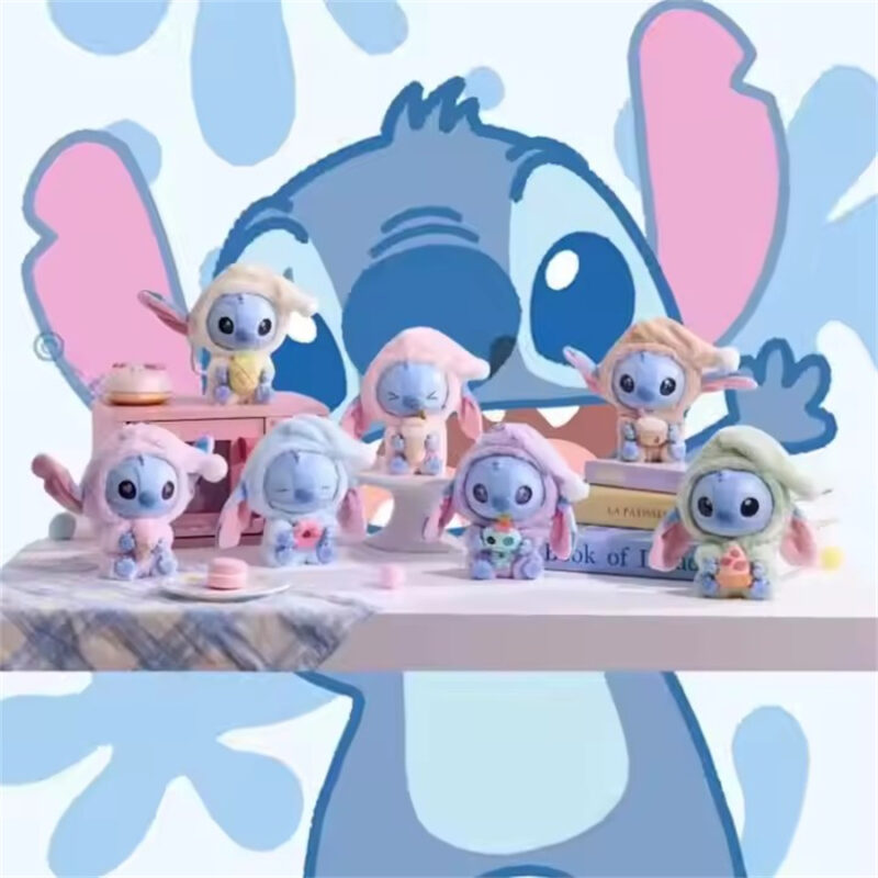 Stitch Måste Äta en Tugga Serien Vinyl Plast Stitch Blind Box Docka - Bild 4