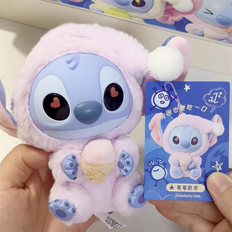 Stitch Måste Äta en Tugga Serien Vinyl Plast Stitch Blind Box Docka - Bild 3