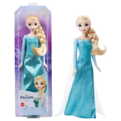 Disney Frozen Core Elsa Frozen 1 – ställbar Elsa-docka i sin ikoniska outfit från Frost. Inkluderar cape, kjol och skor. Perfekt för barn från 3 år.
